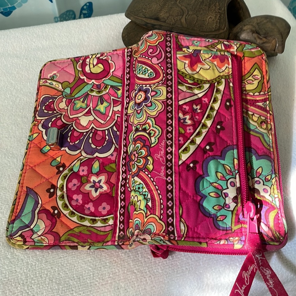 Vera Bradley wallet, used with some wear. Please see photos. - Picture 5 of 6